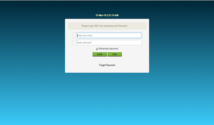 Login Page